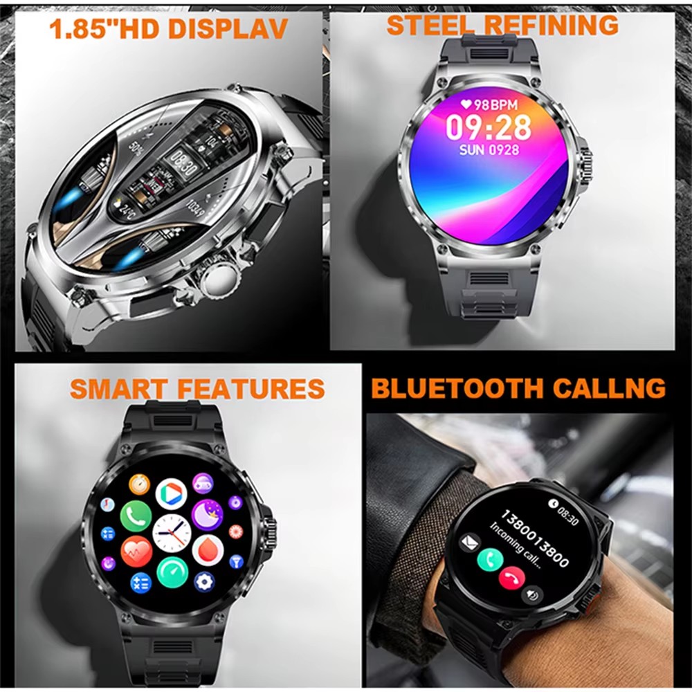 アウトドアアドベンチャー向け頑丈なスマートウォッチ 1.85 - Outdoor Adventure World のレビューと価格