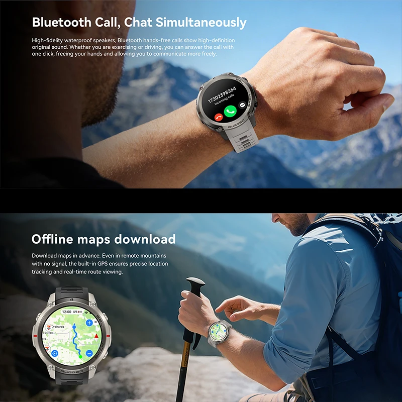 スポーツスマートウォッチ GPS オフラインマップ コンパス - Outdoor Adventure World のレビューと価格