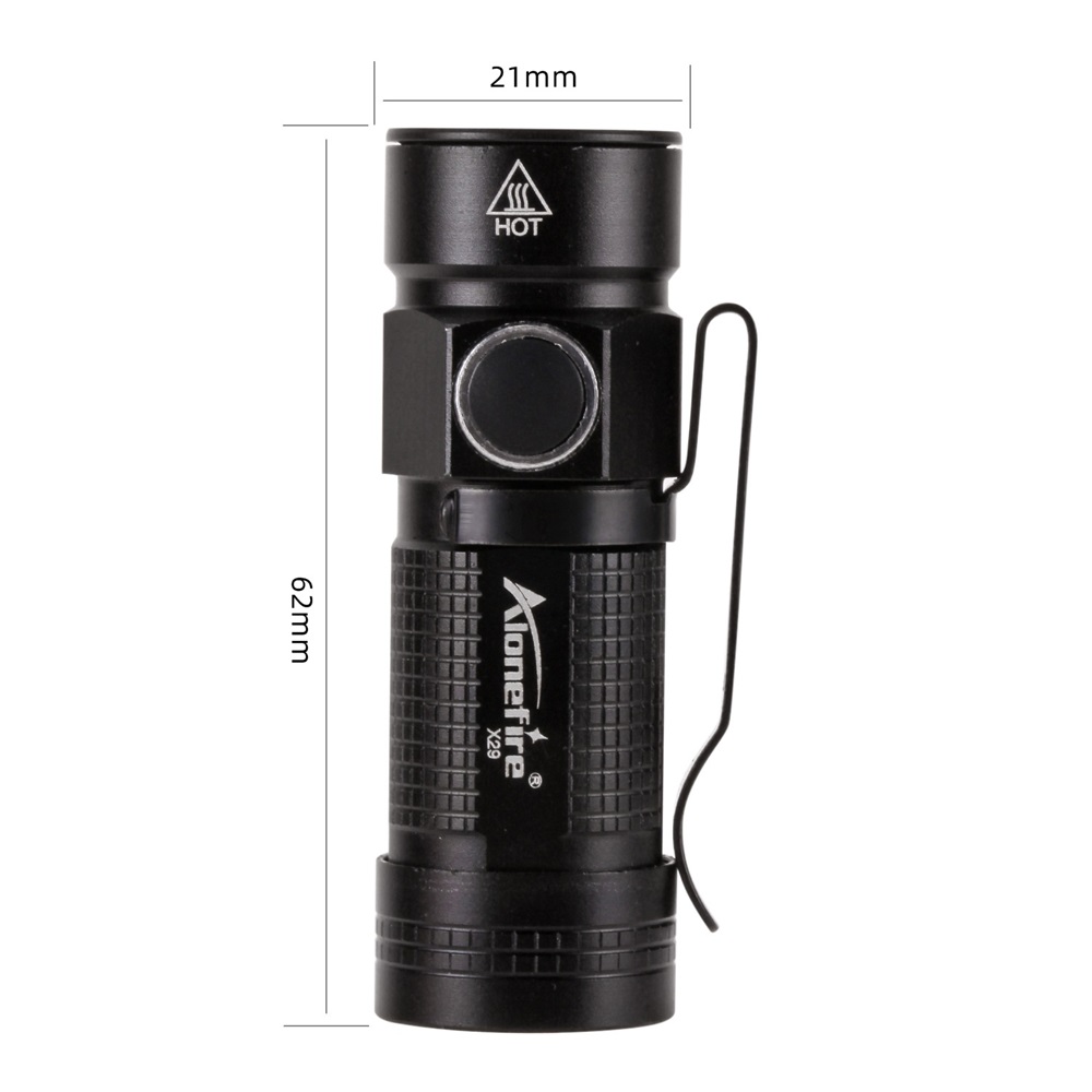 Xpg-ミニLEDポータブル懐中電灯,リングクリップ,屋外バ - Outdoor Adventure U Of U のレビューと価格