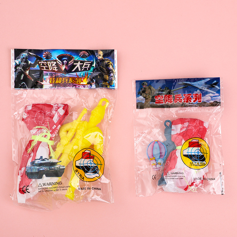 プラスチック製の子供用パラシュートおもちゃ,屋外の兵士,手投 - Outdoor Adventure Game のレビューと価格