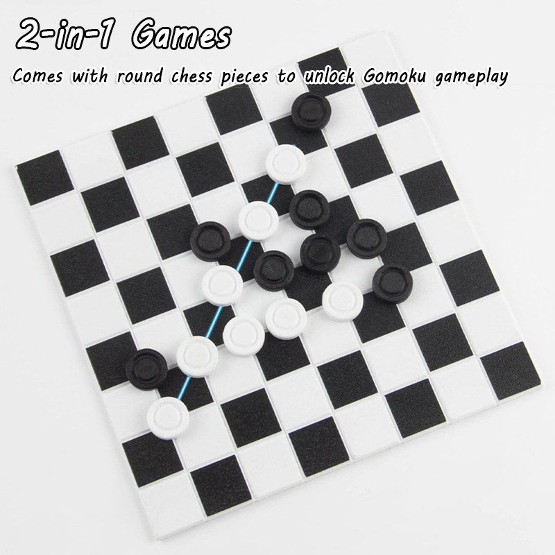 2 in 1 ポータブルチェスゲームセット親子インタラクティ - Outdoor Adventure Game のレビューと価格