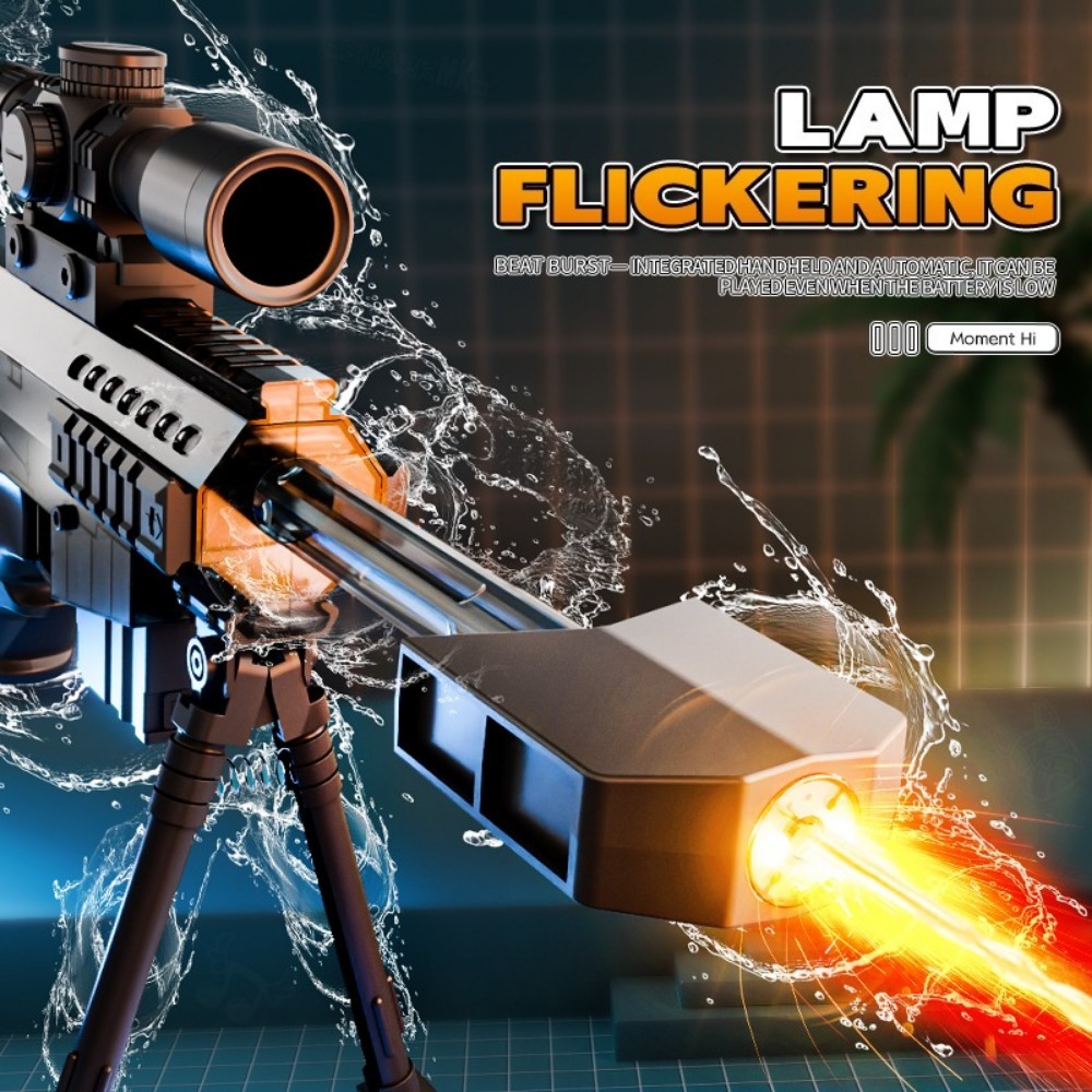 電動自動スナイパーウォーターガンおもちゃ夏の屋外ビーチ射撃ゲ - Outdoor Adventure Game のレビューと価格